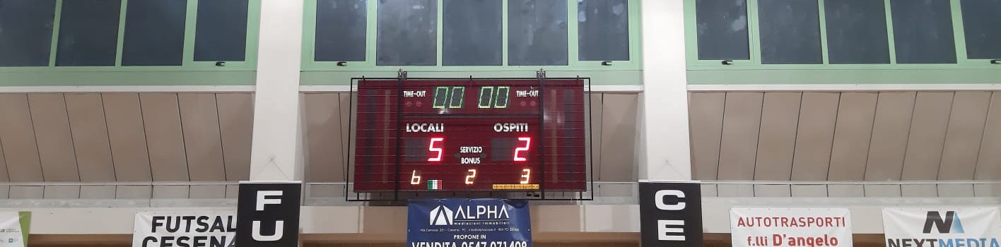 Futsal Cesena-CUS Ancona 5-2