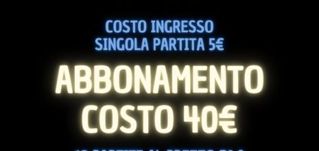 Campagna abbonamenti Futsal Cesena “Stand by me”